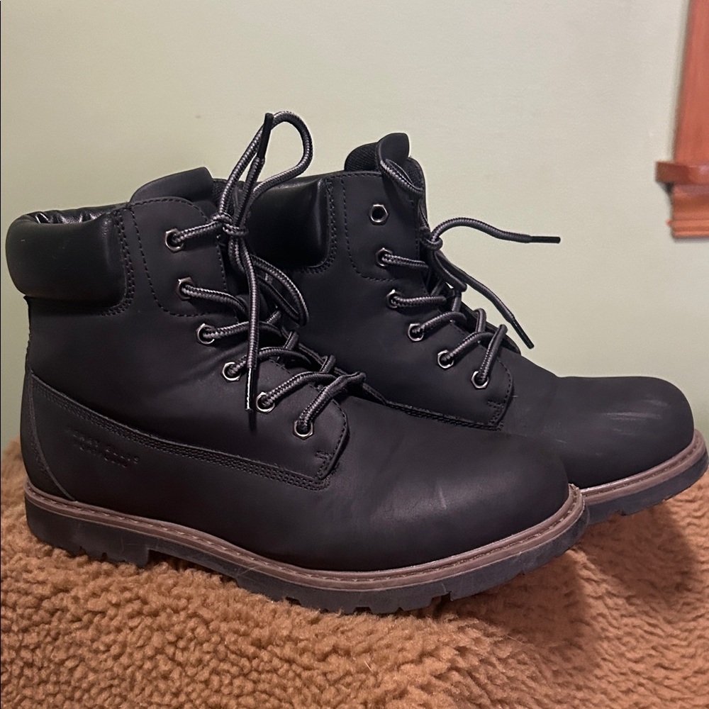 Perry Ellis Black Kids Boots